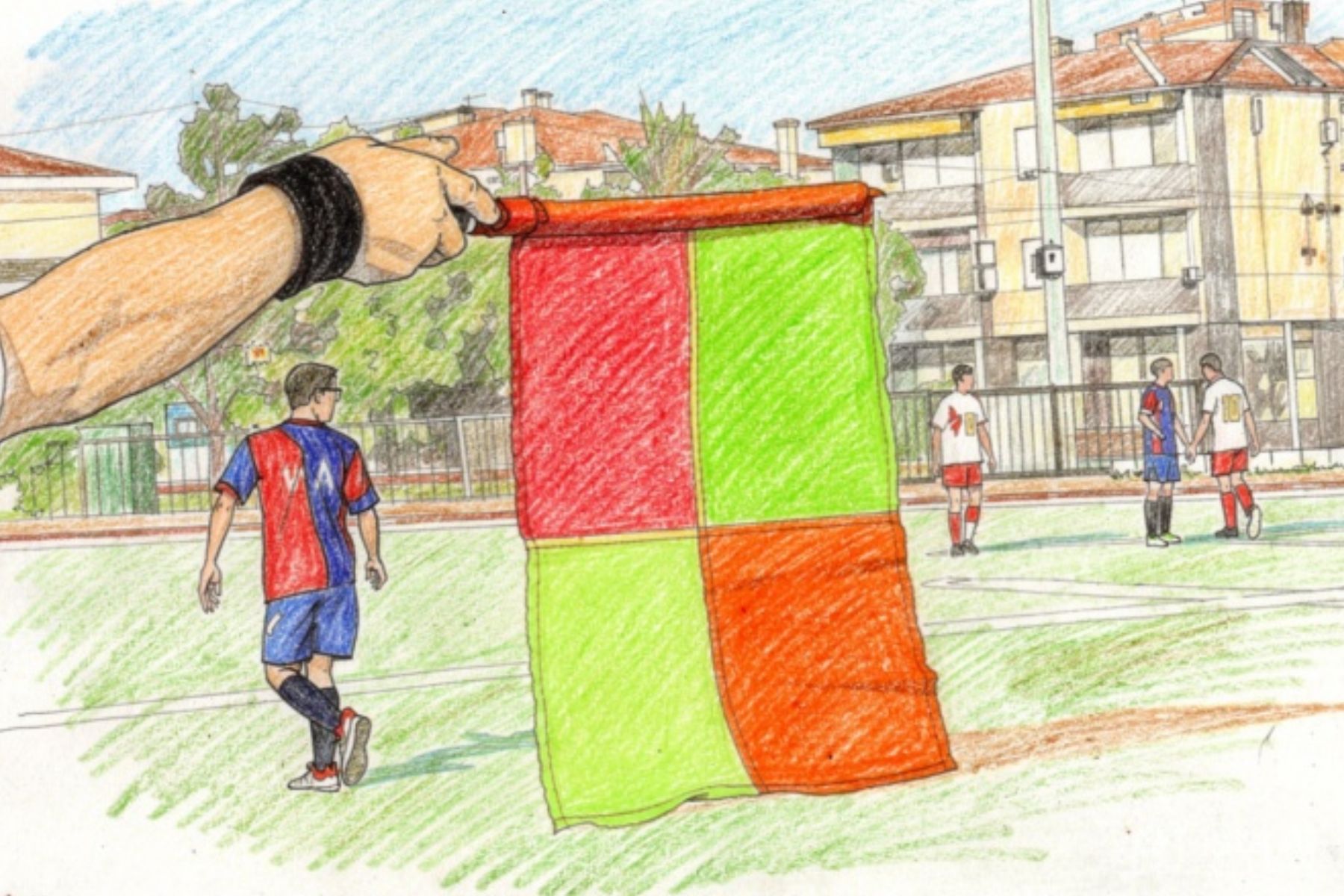 Como funciona a regra impedimento no futebol?