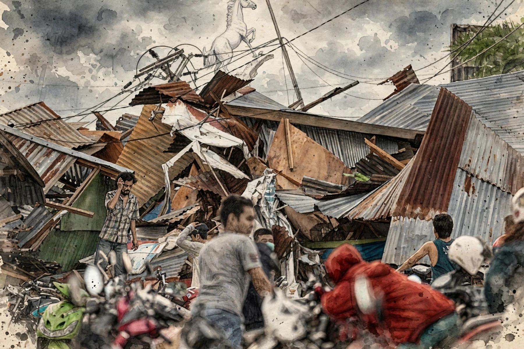 Terremoto de magnitude 7,7 deixa quase 50 mortos na Indonésia